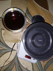 Wax Machine With Spetula,Strips And Liquid Wa×