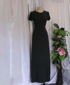 Causual Grey Maxi Dress