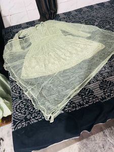 Peplum With Lakhnawi Bhrat