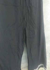 Black Embroidered Maxi Dress