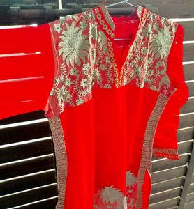 Beautiful Red Kurta