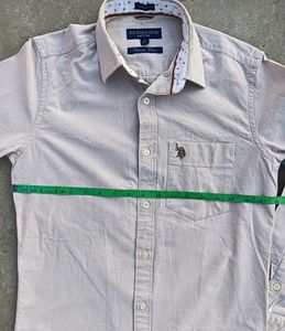 U.S. Polo Assn. Beige Shirt