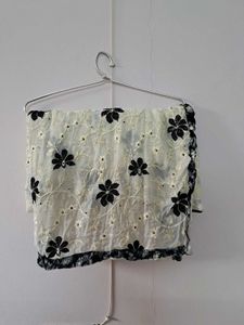 Black Kurta With Heavy Work Dupatta