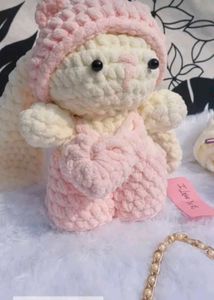 Crochet Bunny Doll, Handmade Toy