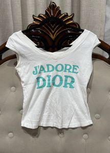 J'adore Dior White Top
