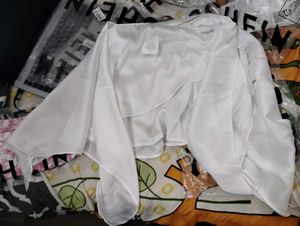 Shein strapless Elegant White Cape Top