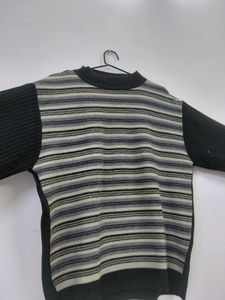 Striped Knit Sweater