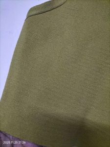 Zara Olive Knit Crop Top