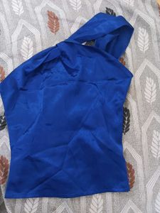 BRAND NEW SATIN OFF SHOULDER TOP