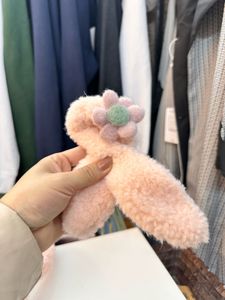 Cute Pink Bunny Ear Muffs