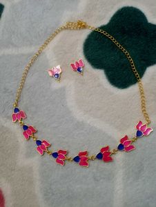 Lotus jewellery set