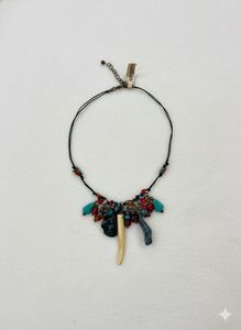 Beaded Boho vintage Necklace