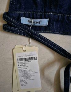 Denim Bralette Top