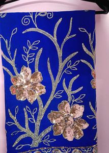Royal Blue Saree