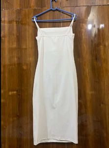 Elegant White Slip Dress