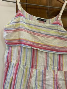 Striped Sleeveless Dress