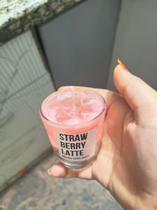 Strawberry latte, Scented Candle