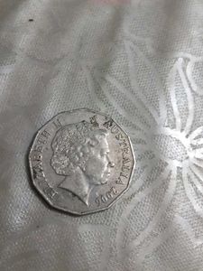 Australian 50 Cent Coin Rare