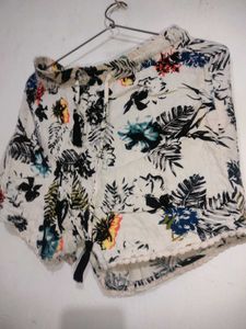 Floral Print Shorts