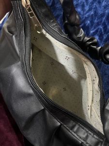 Black Leather Sling Bag ♥️