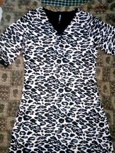 Leopard Print Mini Dress