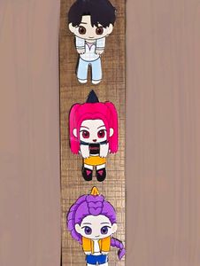K-POP Demon Hunters Paper Doll Template