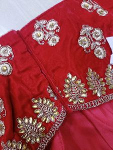 Velvet Bridal Lehenga