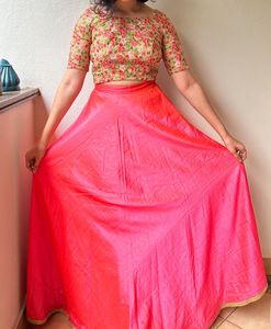 Pink Lehenga Set Selling At 86% Off