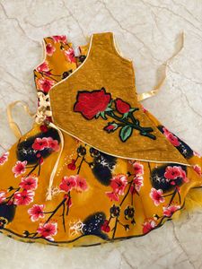 Floral Print Baby Dress