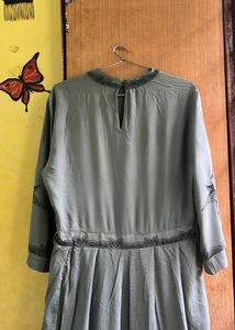 Elegant Green Maxi Dress