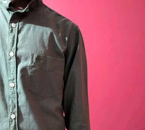 Green Casual Shirt