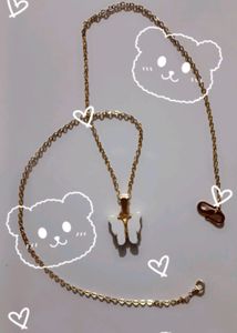 Set Of 4 Korean Necklace