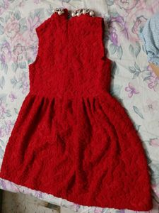Red Flared One Piece ❤️