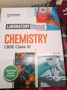 CBSE Class XI Chemistry Lab Manual