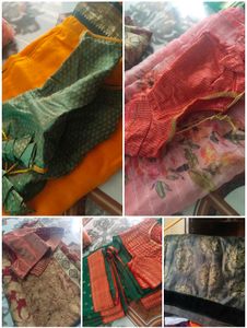 Saree & Blouse Fabric Bundle