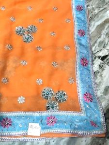 Exclusive Fancy Saree - Embroidered Detail