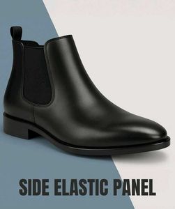 Stylish Black Chelsea Boots.  All size available