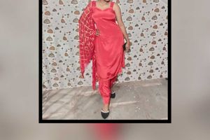 Red Salwar Suit Set