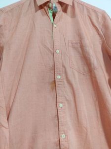 Men Peach Shirt for Sale❗