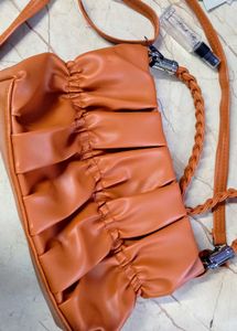 Burnt Orange Sling Bag