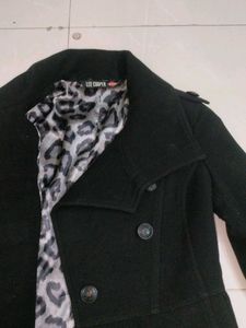 Lee cooper Stylish Black Coat - jacket