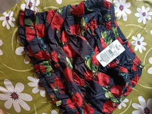 Floral Print Mini Dress