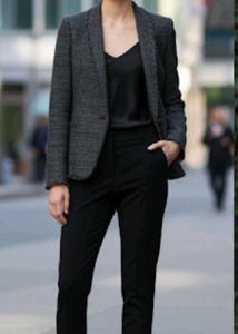 Zara Woman Tweed Blazer