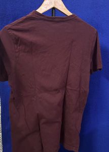 Fame forever Medium Wine Tee
