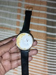 Unique Gold Glitter Watch