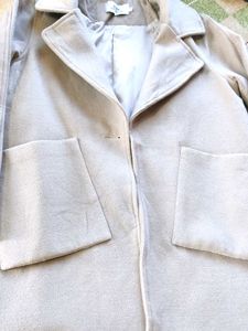 Elegant Grey Trench Coat🤍