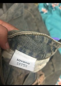 Ripped Straight Leg Jeans