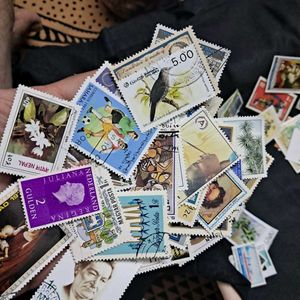 80+ FOREIGN STAMPS