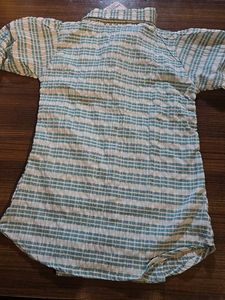 Striped Button-Down Shirt