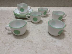 🆕Bone China Cup &amp; Saucer Set Of 12